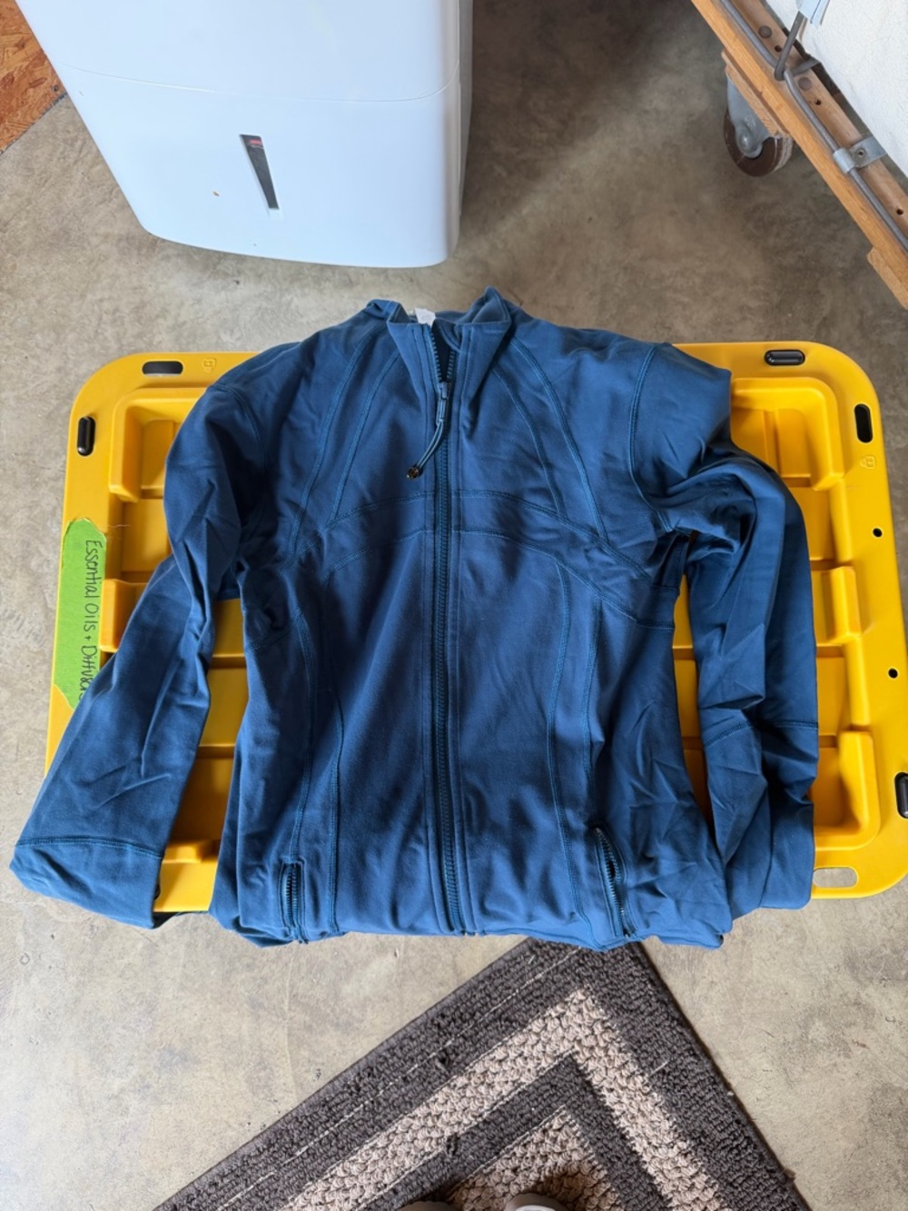 lululemon athletica Define Jacket Navy Blue Zip-Up Hoodie size 10